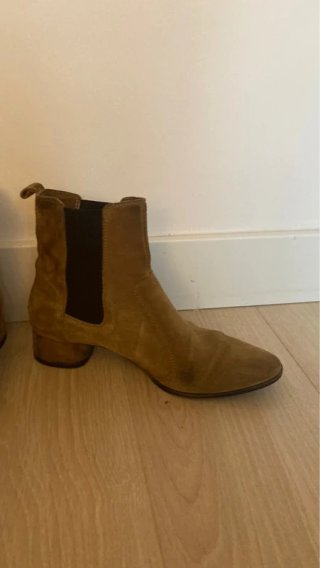 Botines Massimo Dutti Mujer Marrones