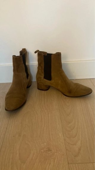 Botines Massimo Dutti Mujer Marrones