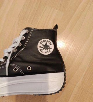 Zapatillas Converse Altas Negras y Blancas