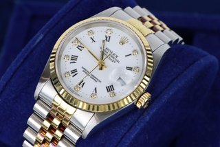 Rolex Datejust 36mm 16233 Acero y Oro