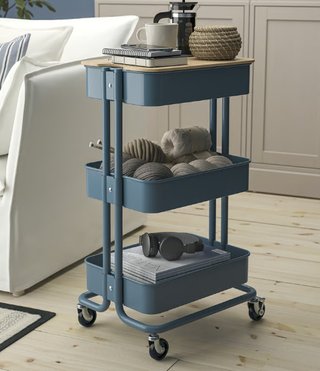 Carrito Raskog Ikea Azul