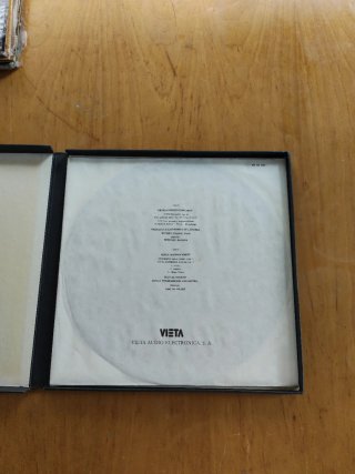 Vinilo Vieta Audio Electrónica S.A. Caja 3 vinilos