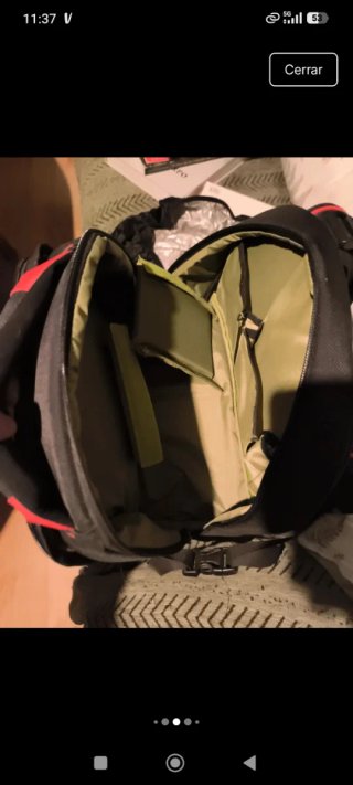 Mochila para cámara de trekking
