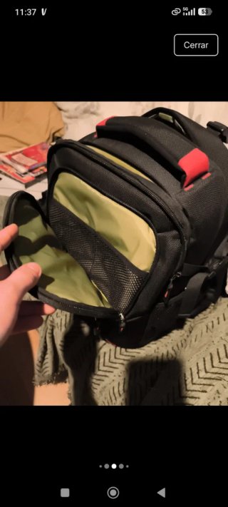 Mochila para cámara de trekking