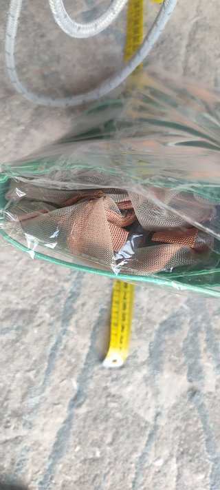 Neceser de viaje o maquillaje verde nuevo 24cm