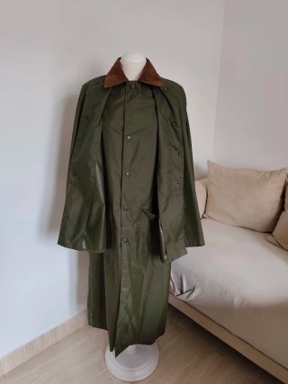 Capa impermeable Gaviota verde