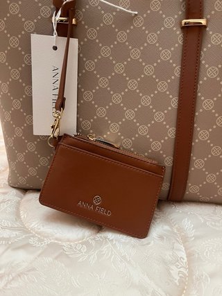 Borsa tote Anna Field beige e marrone