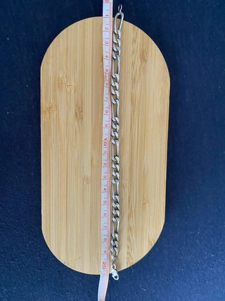 Pulsera Figaro Plata
