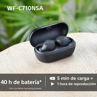 Sony WF-C710NSA Cancelación Ruido Negro