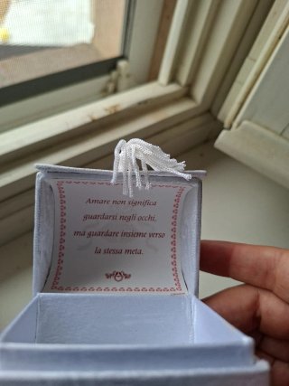 Campanelle 50° Anniversario Vetro Oro