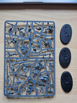 Warhammer AoS Warplock Jezzail Sprue