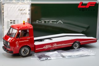 Mitica Alfa Romeo A12 1977 Carro Attrezzi Red 1:18