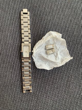 Reloj DKNY Plata y Blanco