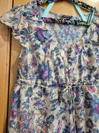 Blusa Primavera Estampada Talla L
