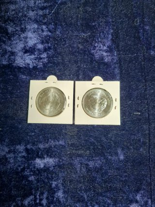 2 Monedas Plata 20 Euros 2 variantes