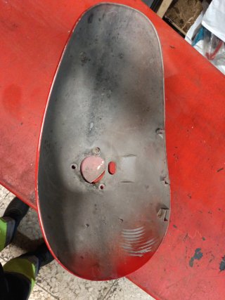 Guardabarros delantero Piaggio Et2