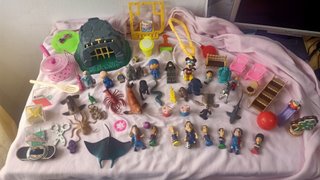 Lote figuras y animales de juguete