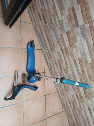 Patinete 3 Ruedas Azul