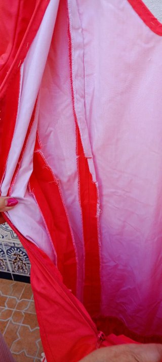 Traje de flamenca volantes y encaje