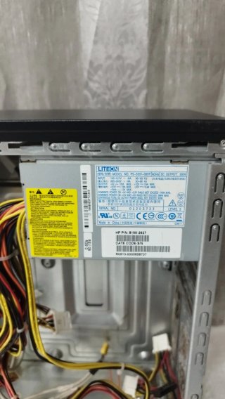 Case PC HP Compaq con alimentatore e HDD 160GB