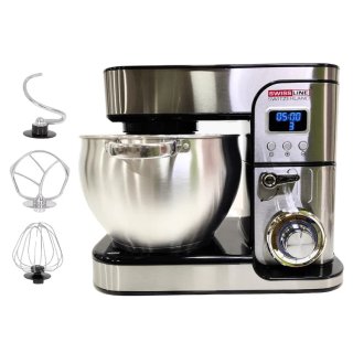Amasadora Batidora Swiss Line Acero Inox