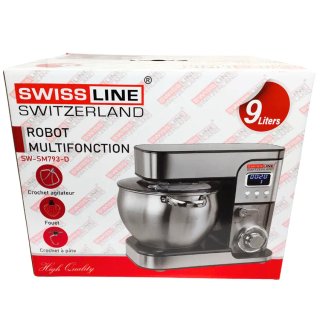Amasadora Batidora Swiss Line Acero Inox