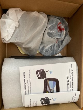 Cámara trasera autocaravana