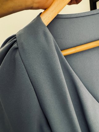 Vestido cóctel azul talla S