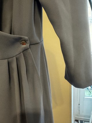 Vestido cóctel azul talla S