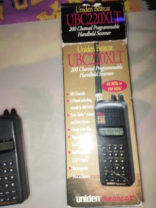 Scanner radio Uniden Bearcat 200 10 bande