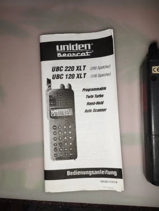 Scanner radio Uniden Bearcat 200 10 bande