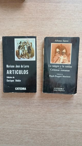 Lote de Libros Cátedra Letras Hispánicas