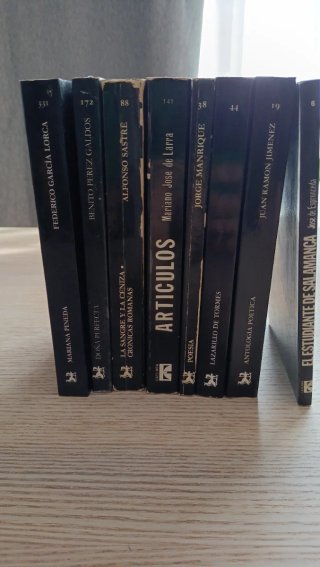 Lote de Libros Cátedra Letras Hispánicas