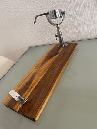 Jamonero giratorio Nerthus madera y metal