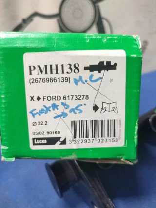 Bomba Freno Principal Ford Fiesta MK3 Lucas PMH138