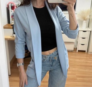 Chaqueta americana azul