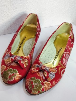 Traje de Fallera Niña 8/11 Años, Zapatos Talla  38