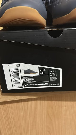 Zapatillas Under Armour para halterofilia