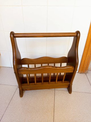 Revistero de madera. OFERTAAAAAA