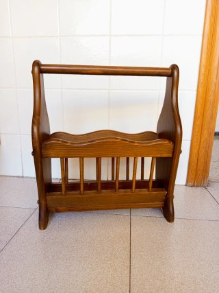 Revistero de madera. OFERTAAAAAA