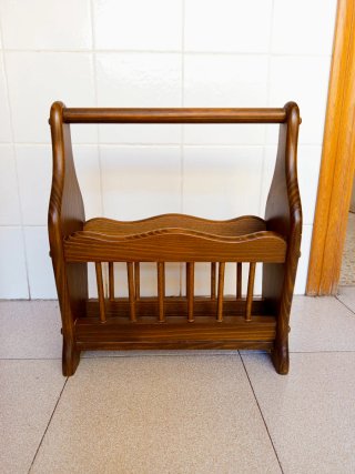 Revistero de madera. OFERTAAAAAA