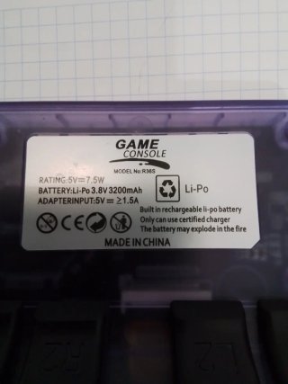 Consola portátil retro como nueva