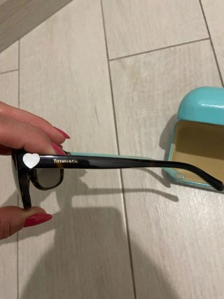 Occhiali da sole Tiffany & Co. neri e teal