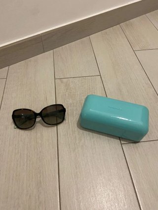 Occhiali da sole Tiffany & Co. neri e teal
