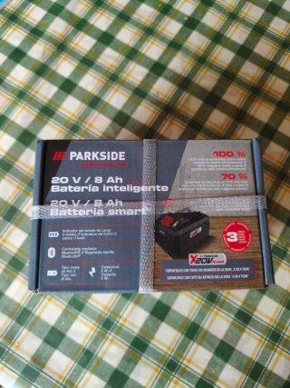 Batteria Parkside Performance 8Ah X20V TEAM
