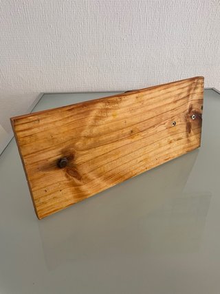 Jamonero de madera y metal