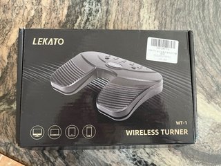 Pedal Lekato Bluetooth pasa páginas.