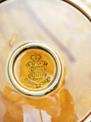 Bandeja decorativa de cerámica con flores