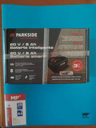 Batteria Parkside Performance 8Ah X20V TEAM