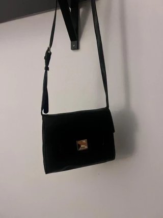 Borsa a spalla Liu Jo nera da donna